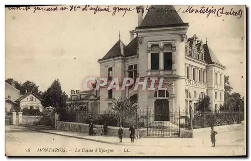 Cartes postales Banque Montargis Caisse d&#39Epargne