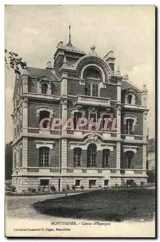 Cartes postales Banque Montdidier La Caisse d&#39Epargne