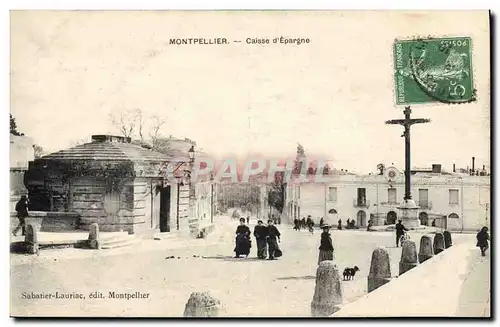 Cartes postales Banque Montpellier Caisse d&#39Epargne