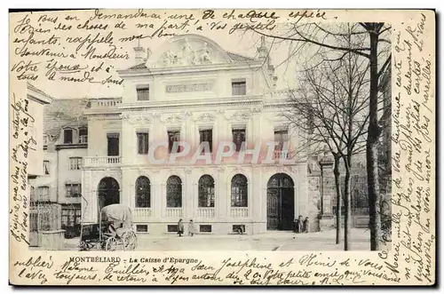 Cartes postales Banque Montbeliard La Caisse d&#39Epargne