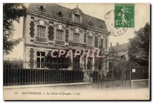 Cartes postales Banque Montereau La Caisse d&#39Epargne