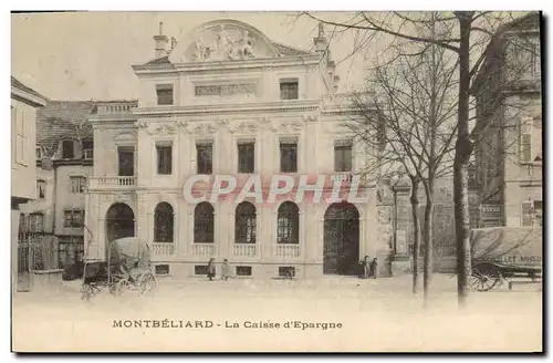 Cartes postales Banque Montbeliard La Caisse d&#39Epargne