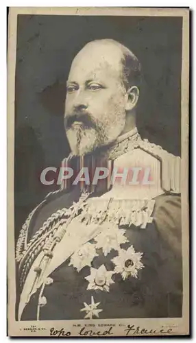 Cartes postales HM Kking Edward VII