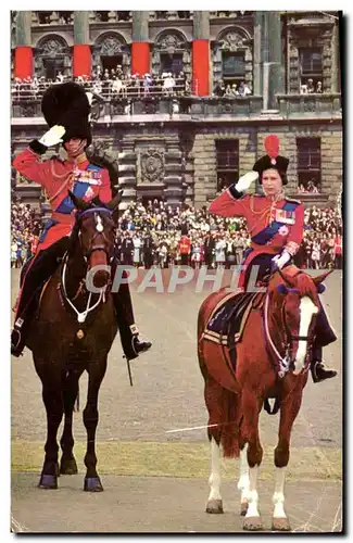 Cartes postales moderne HM Queen Elizabeth II & the Duke of Edinburgh