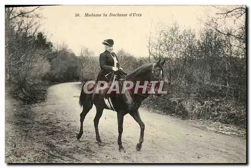 Ansichtskarte AK Madame la duchesse d&#39Uzes