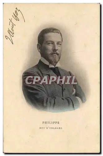 Cartes postales Philippe Duc d&#39Orleans