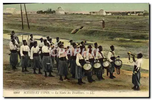 Cartes postales Militaria la Nouba des Tirailleurs