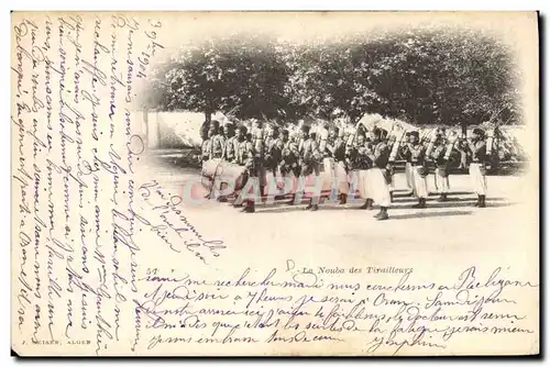 Cartes postales Militaria La Nouba des Tirailleurs