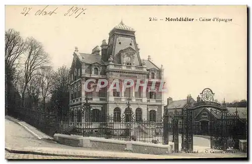 Cartes postales Banque Caisse d&#39Epargne Montdidier