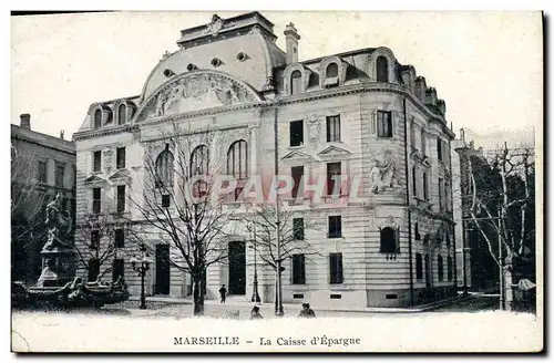 Ansichtskarte AK Banque Caisse d&#39Epargne Marseille