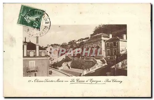 Cartes postales Banque Oloron Sainte Marie La Caisse d&#39Epargne Rue Chanzy