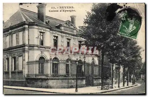 Cartes postales Banque Caisse d&#39Epargne Nevers