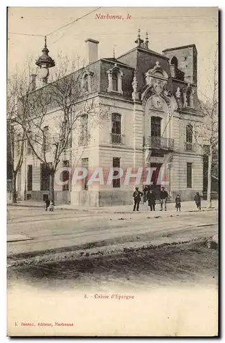 Ansichtskarte AK Banque Caisse d&#39Epargne Narbonne