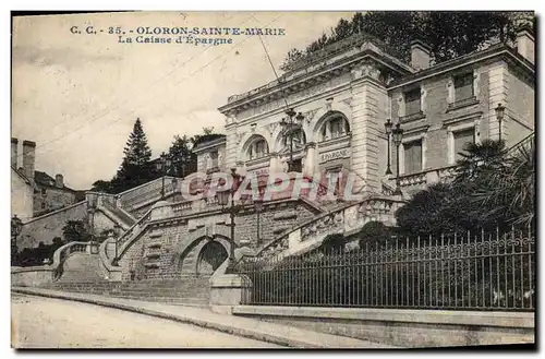 Cartes postales Banque Caisse d&#39Epargne Oloron Sainte Marie