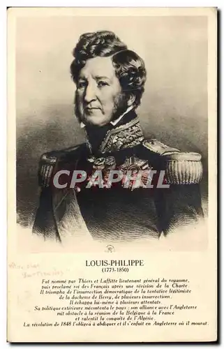 Cartes postales Louis Philippe