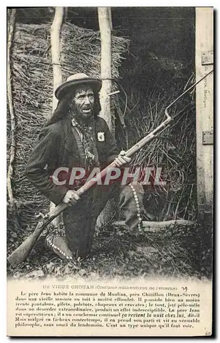 Cartes postales Un Vieux Chouan Costume