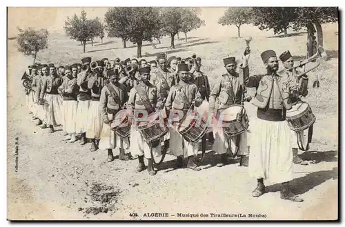 Ansichtskarte AK Militaria Algerie Musique des Tirailleurs La Nouba