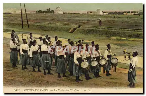 Cartes postales Militaria La Nouba des Tirailleurs