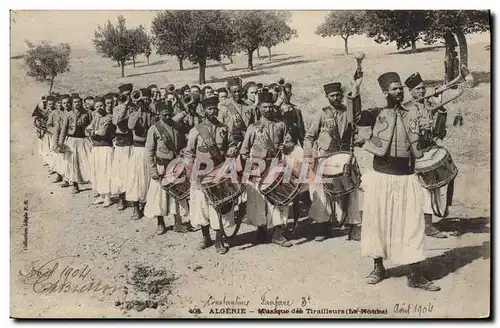 Ansichtskarte AK Militaria Algerie Musique des Tirailleurs La Nouba