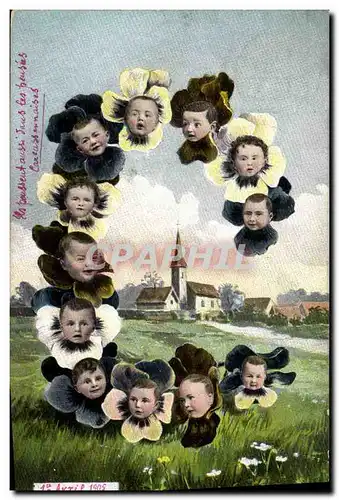 Cartes postales Fantaisie Enfant Bebe