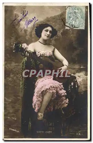 Cartes postales Odette Valery