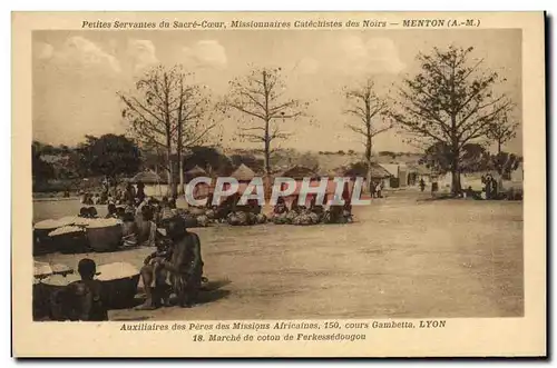 Cartes postales Homme Noir negre Petites Servantes du Sacre Coeur Missionnaires catechistes des Noirs Marche Fer