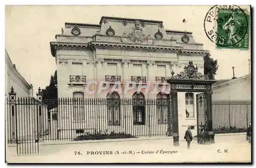 Cartes postales Banque Caisse d&#39Epargne Provins