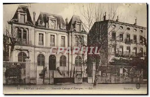 Cartes postales Banque Privas Nouvelle Caisse d&#39Epargne