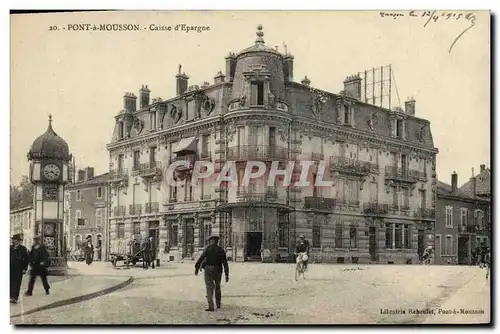 Cartes postales Banque Caisse d&#39Epargne Pont a Mousson