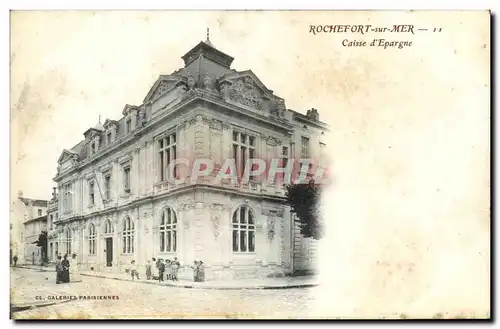Cartes postales Banque Caisse d&#39Epargne Rochefort sur Mer