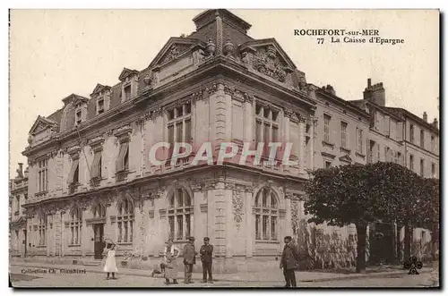 Ansichtskarte AK Banque Caisse d&#39Epargne Rochefort sur Mer