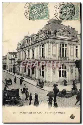 Cartes postales Banque Caisse d&#39Epargne Rochefort su Mer