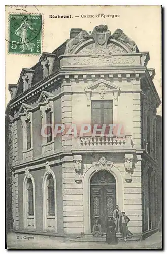 Cartes postales Banque Caisse d&#39Epargne Realmont