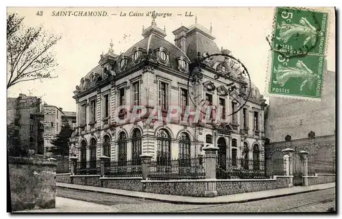 Ansichtskarte AK Banque Caisse d&#39Epargne Saint Chamond