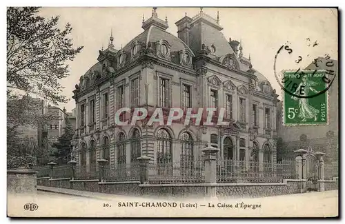 Ansichtskarte AK Banque Caisse d&#39Epargne Saint Chamond
