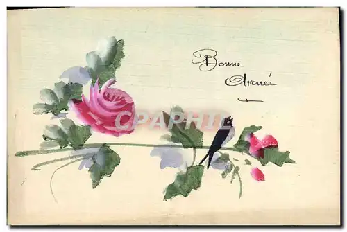 Cartes postales Dessin a la main Fleurs