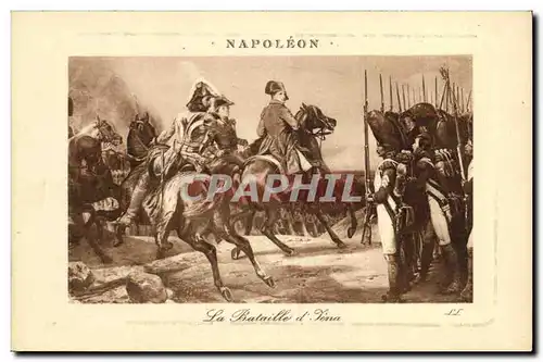 Ansichtskarte AK Histoire Napoleon 1er La bataille d&#39Iena