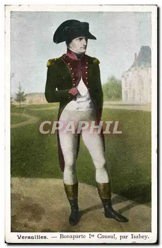 Cartes postales Histoire Napoleon 1er Consul par Isabey