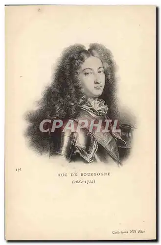 Cartes postales Duc de Bourgogne