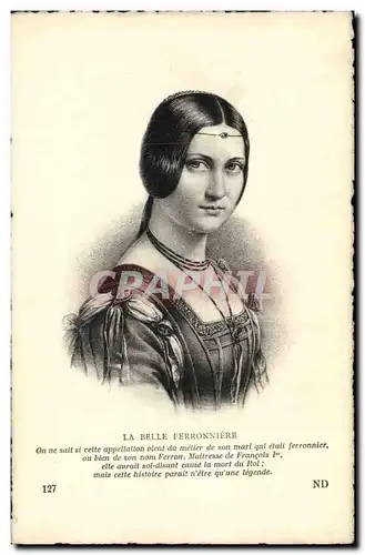 Cartes postales Le Belle Ferronniere