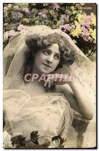 Cartes postales Fantaisie Femme Miss Ettrel Gregson