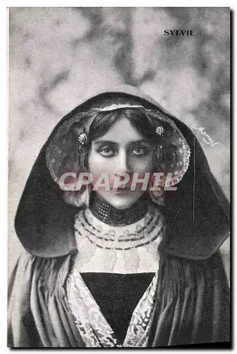 Cartes postales Fantaisie Femme Sylvie