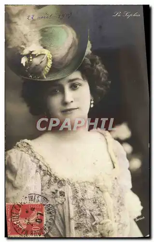 Cartes postales Fantaisie Femme La Sophia