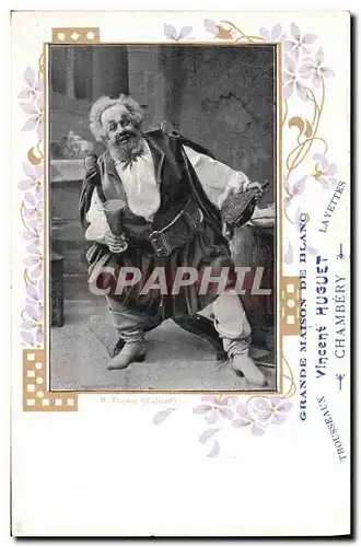 Cartes postales Fantaisie Falstaff Fugere