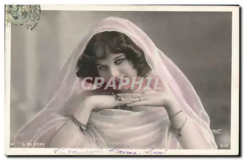 Cartes postales Fantaisie Femme G de Vere