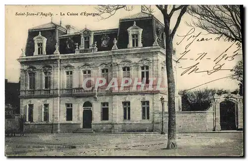 Ansichtskarte AK Banque Caisse d&#39Epargne Saint Jean d&#39Angely