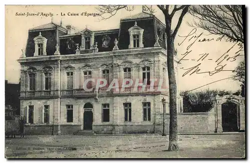 Cartes postales Banque Caisse d&#39Epargne Saint Jean d&#39Angely