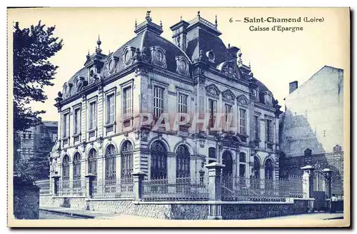 Ansichtskarte AK Banque Caisse d&#39Epargne Saint Chamond