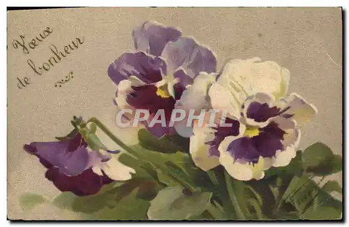 Cartes postales Dessin a la main Fleurs