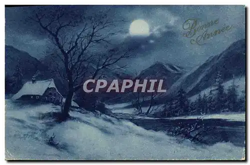 Ansichtskarte AK Fantaisie Bonen annee